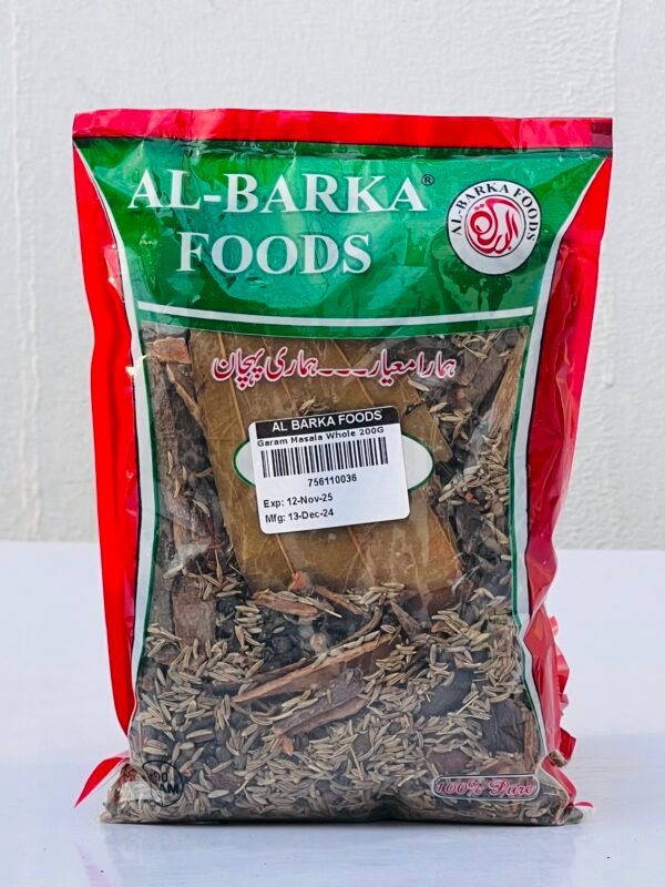 Al Barka Garam Masala Whole